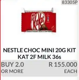 KitKat Cash and Carry Nestle Choc Mini Kit Kat offer