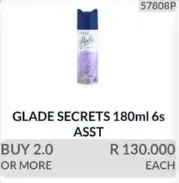 KitKat Cash and Carry GLADE SECRETS 180ml offer