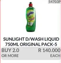 KitKat Cash and Carry SUNLIGHT D/WASH LIQUID offer