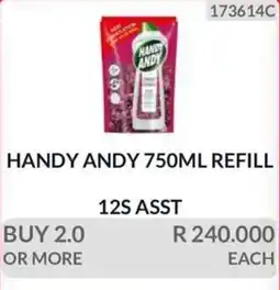 KitKat Cash and Carry HANDY ANDY 750ML REFILL offer