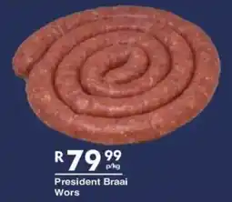 President Hyper President Braai Wors offer