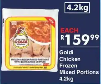 Goldi Chicken Frozen Mixed Portions
