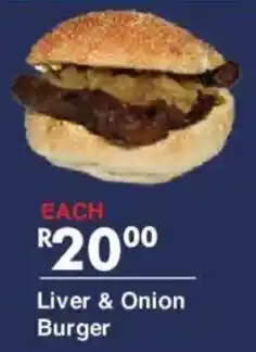 Liver & Onion Burger