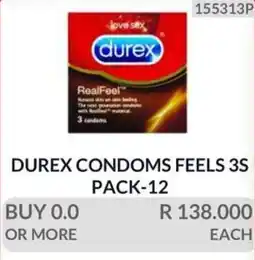 KitKat Cash and Carry DUREX CONDOMS FEELS 3S offer