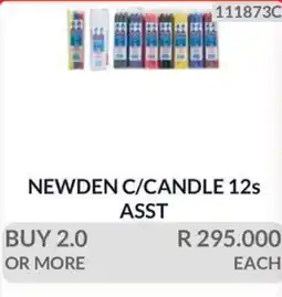 KitKat Cash and Carry NEWDEN C/CANDLE 12s Assorted offer