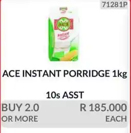 KitKat Cash and Carry ACE INSTANT PORRIDGE offer