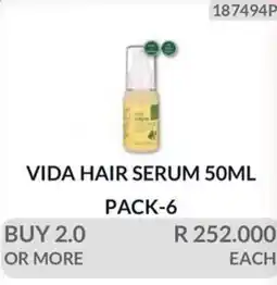 KitKat Cash and Carry VIDA HAIR SERUM offer