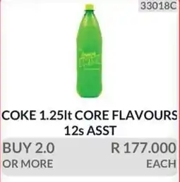 KitKat Cash and Carry COKE 1.25Lt CORE FLAVOURS offer
