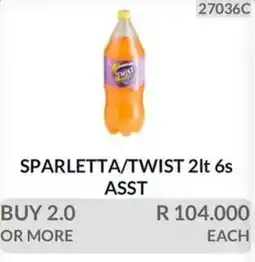 KitKat Cash and Carry SPARLETTA/TWIST 2lt 6s ASST offer