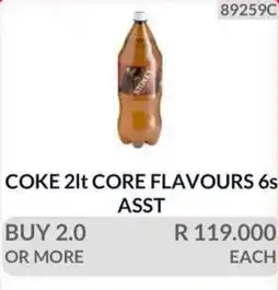 KitKat Cash and Carry COKE 2lt CORE FLAVOURS Assorted offer