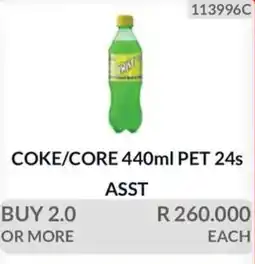 KitKat Cash and Carry COKE/CORE 440ml PET Assorted offer