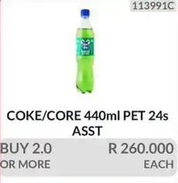 KitKat Cash and Carry COKE/CORE 440ml PET Assorted offer