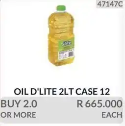 KitKat Cash and Carry OIL D'LITE 2LT offer