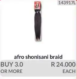 KitKat Cash and Carry afro shonisani braid offer