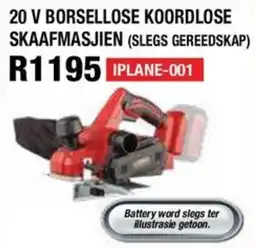 Adendorff Machinery Mart 20 V BORSELLOSE KOORDLOSE SKAAFMASJIEN offer