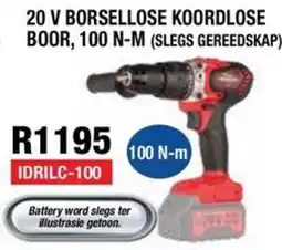 Adendorff Machinery Mart 20 V BORSELLOSE KOORDLOSE BOOR offer