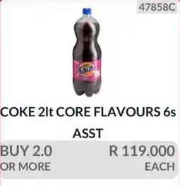 KitKat Cash and Carry Coke 2lt Core Flavours Assorted offer