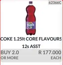 KitKat Cash and Carry Fanta 1.25lt Core Flavours offer