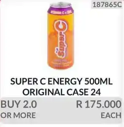 KitKat Cash and Carry SUPER C ENERGY 500ML offer