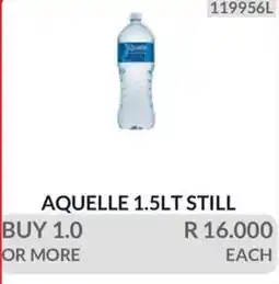 KitKat Cash and Carry AQUELLE 1.5LT STILL offer