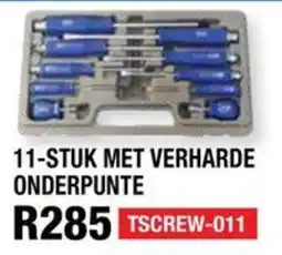 Adendorff Machinery Mart 11-STUK MET VERHARDE ONDERPUNTE TSCREW-011 offer