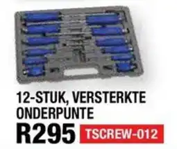 Adendorff Machinery Mart 12-STUK, VERSTERKTE ONDERPUNTE offer