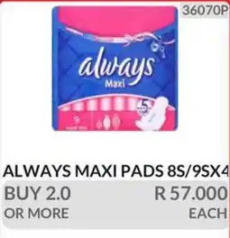 KitKat Cash and Carry ALWAYS MAXI PADS offer