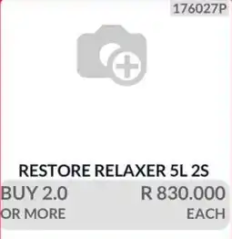 KitKat Cash and Carry RESTORE RELAXER 5L 2S offer