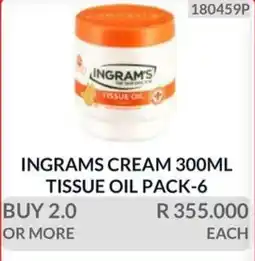 KitKat Cash and Carry INGRAMS CREAM TISSUE OIL offer
