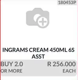 KitKat Cash and Carry INGRAMS CREAM 450ML offer