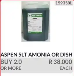 KitKat Cash and Carry ASPEN 5LT AMONIA OR DISH offer