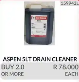 KitKat Cash and Carry ASPEN 5LT DRAIN CLEANER offer