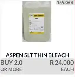 KitKat Cash and Carry ASPEN 5LT THIN BLEACH offer