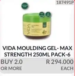 KitKat Cash and Carry VIDA MOULDING GEL-MAX STRENGTH offer