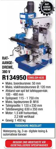Adendorff Machinery Mart RAT-AANGE-DREWЕ, 380 V offer