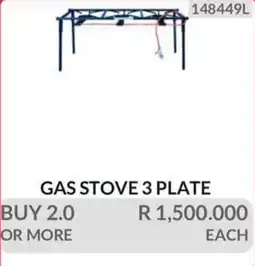 KitKat Cash and Carry GAS STOVE 3 PLATE offer
