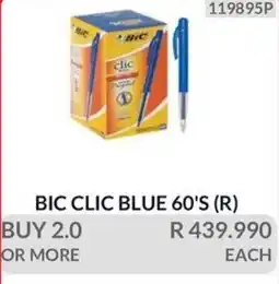 KitKat Cash and Carry BIC CLIC BLUE 60'S (R) offer
