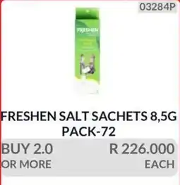 KitKat Cash and Carry FRESHEN SALT SACHETS offer