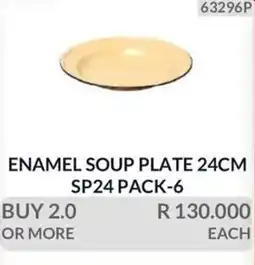 KitKat Cash and Carry ENAMEL SOUP PLATE 24CM offer