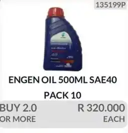KitKat Cash and Carry ENGEN OIL 500ML SAE40 offer