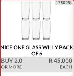 KitKat Cash and Carry NICE ONE GLASS WILLY PACK offer