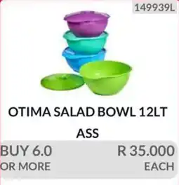 KitKat Cash and Carry OTIMA SALAD BOWL 12LT Assorted offer