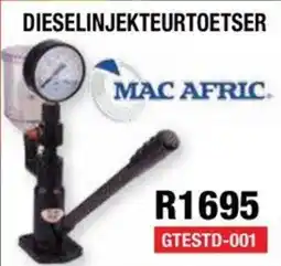 Adendorff Machinery Mart Dieselinjektuurtoetser MAC AFRIC offer