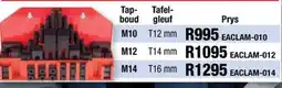 Adendorff Machinery Mart Tap-boud Tafel-gleuf Prys offer