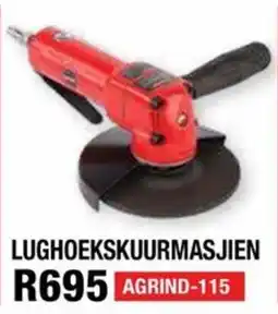 Adendorff Machinery Mart Lughoekskuurmasjien AGRIND-115 offer