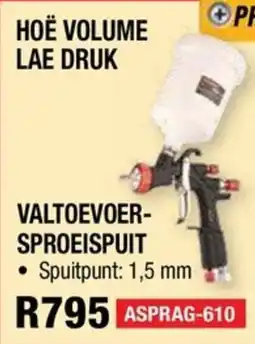 Adendorff Machinery Mart VALTOEVOERSPROEISPUIT ASPRAG-610 offer