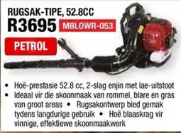 Adendorff Machinery Mart RUGSAK-TIPE, 52.8CC offer
