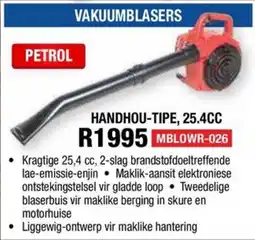 Adendorff Machinery Mart PETROL HANDHOU-TIPE, 25.4CC offer