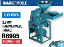 Adendorff Machinery Mart ELEKTRIES HAMMERMEULE offer