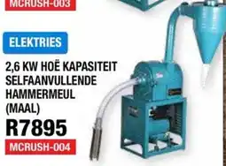 Adendorff Machinery Mart ELEKTRIES SELFFAANVULLLENDE HAMMERMEUL (MAAL) offer